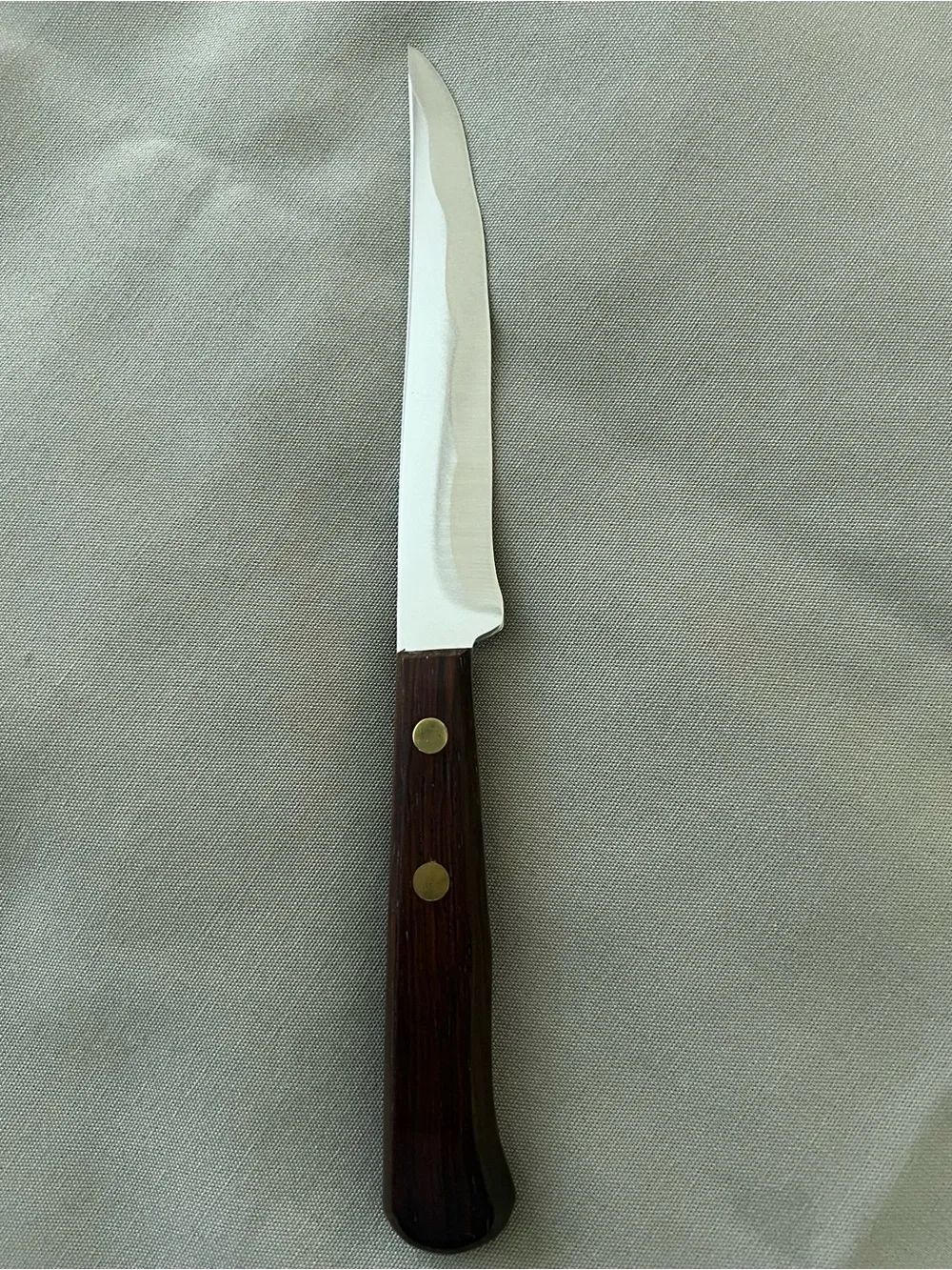 Vintage Chicago Cutlery 72B 6” Knife USA Walnut Handle NEW Old-Stock